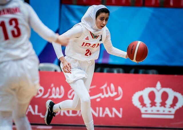 نایب قهرمانی دختران بسکتبالیست زیر ۱۶ سال ایران در آسیا