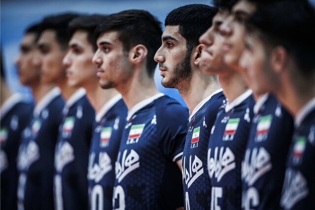 دومین پیروزی نوجوانان والیبال ایران در رقابت‌های جهانی