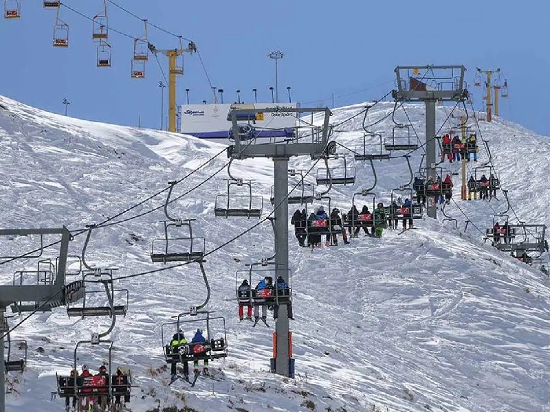 اسکی و سفر به تهران و توچال