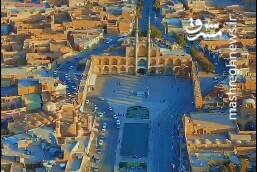 تصاویر حیرت انگیز از میدان امیرچخماق در شهر یزد + فیلم