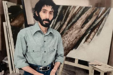 تصویری از دستان سهراب سپهری قبل از مرگ