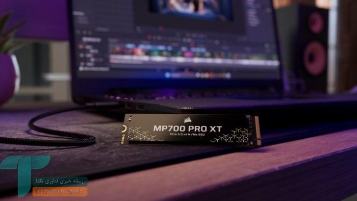 سرعت خواندن به مرز ۱۵ گیگابایت رسید؛ CORSAIR از MP700 PRO XT رونمایی کرد