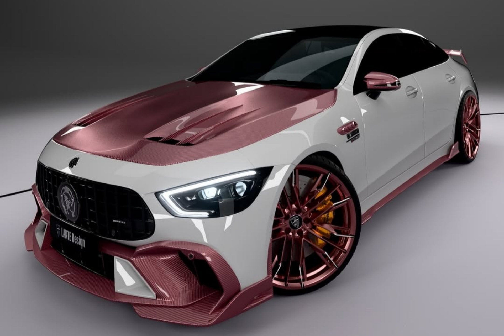 مدل سفارشی مرسدس AMG GT53 با طراحی و رنگبندی خیرهکننده معرفی شد