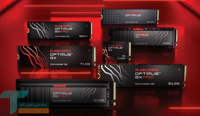 sandisk خط تولید SSDهای OPTIMUS را برای گیمرها و حرفهایها رونمایی کرد