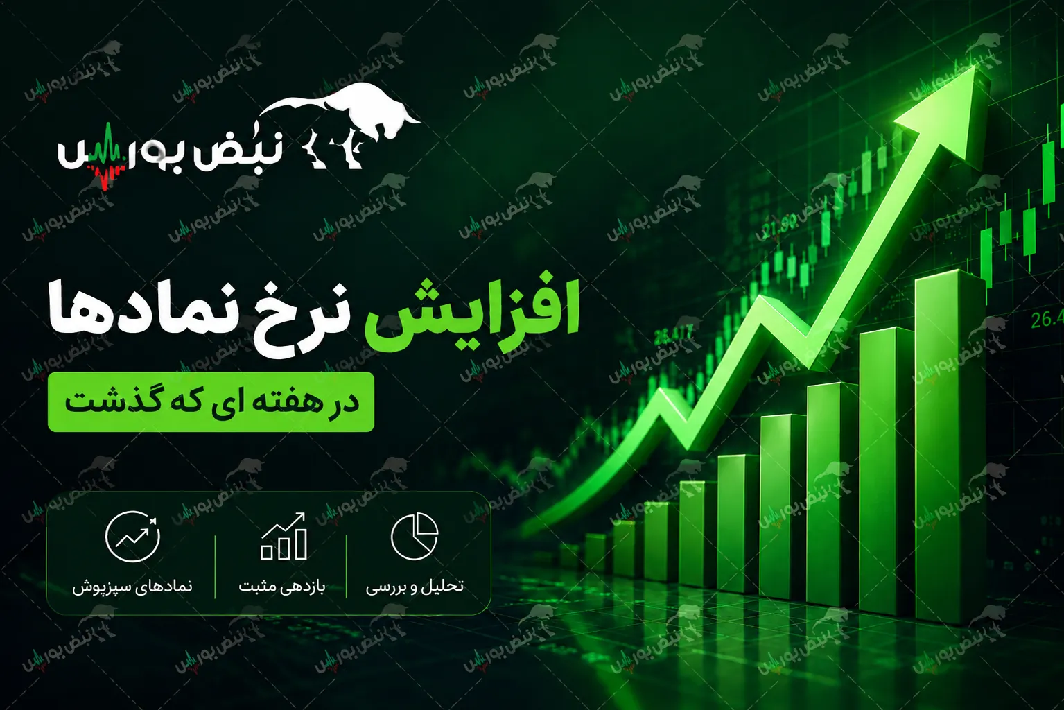 افزایش نرخ نمادها