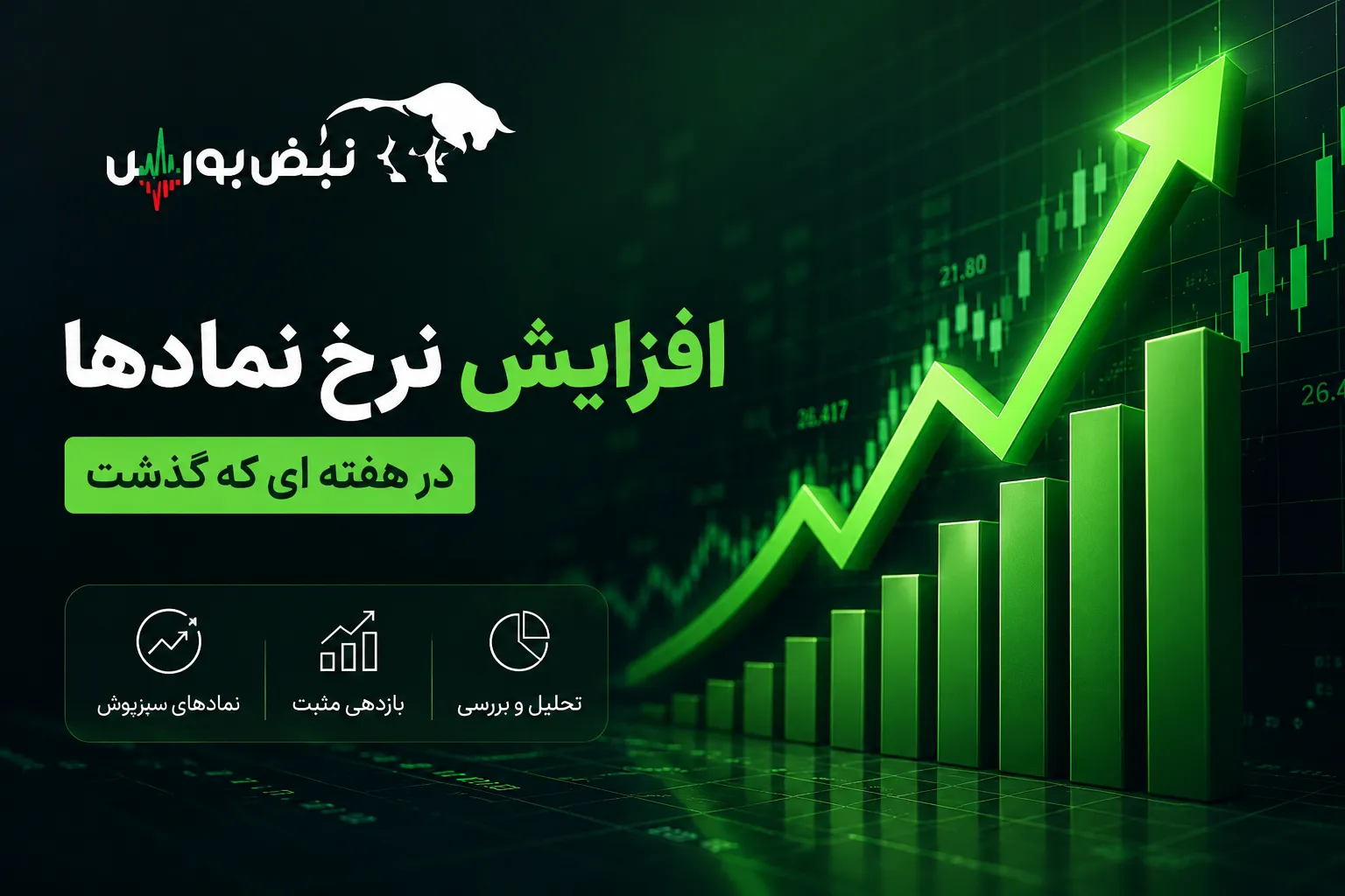 افزایش نرخ نمادها