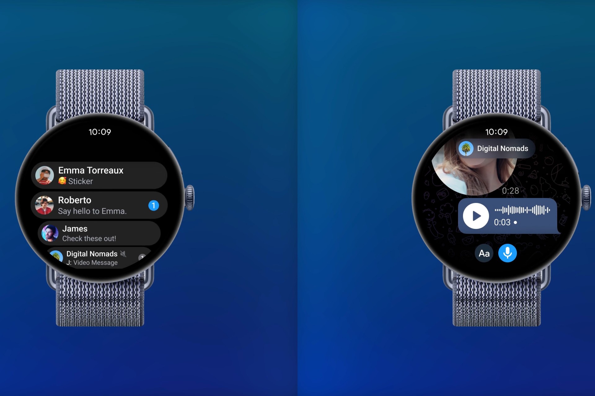 تلگرام پس از پنج سال به ساعتهای هوشمند Wear OS برگشت