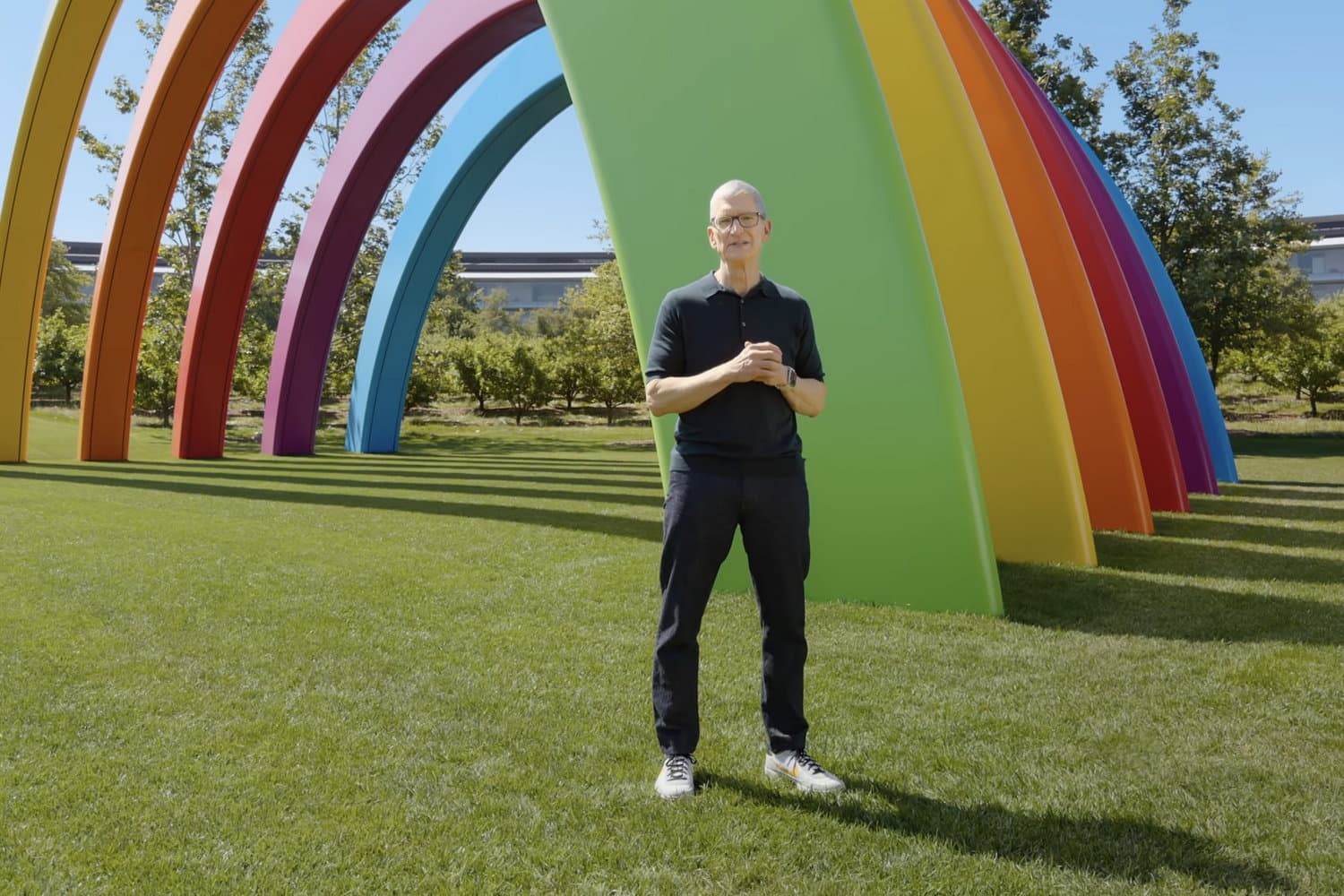 تیم کوک در رویداد WWDC 2026 اپل