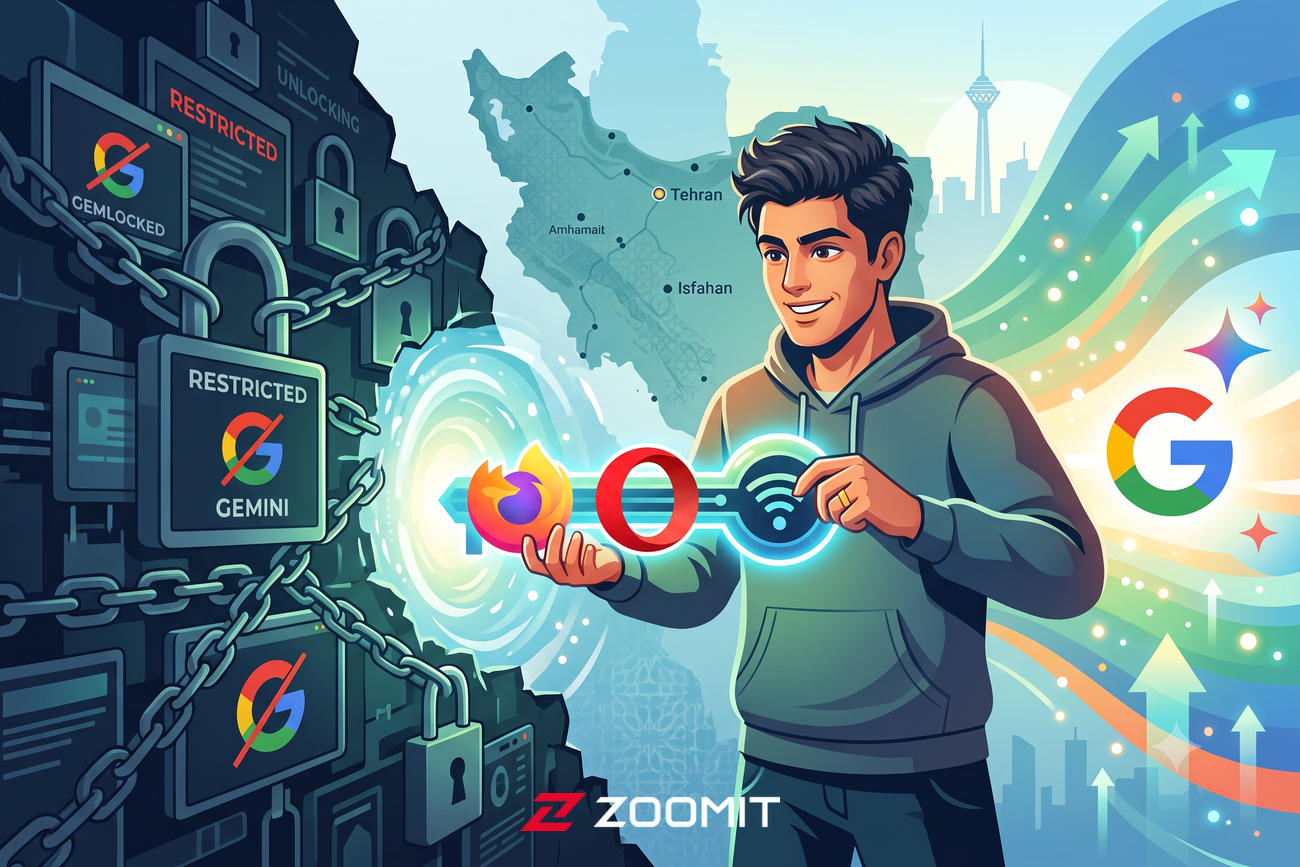 آموزش عبور از محدودیتهای گوگل برای دسترسی به Gemini