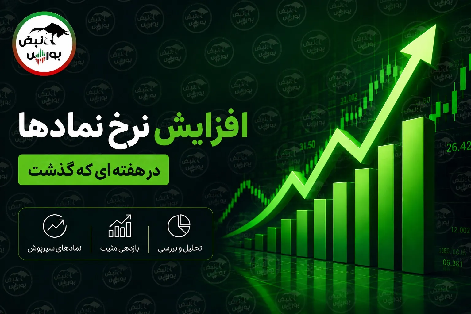 افزایش نرخ نمادها