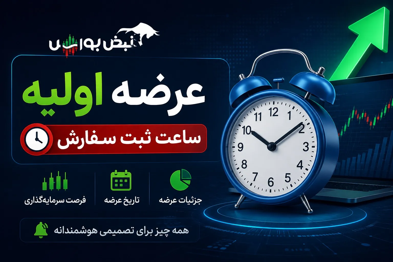 ساعت ثبت سفارش